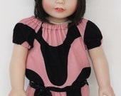 Mod Wave Dress & Sequined Beret for American Girl/18" Doll