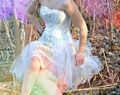 Custom Fit Early 1900s Pattern Silk Corset
