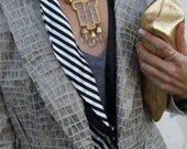 1970s Vintage William De Lillo Crystal Necklace