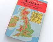 Glasgow Vintage travel book. Ward Lock Red Guide for Glasgow and the Clyde. Father's Day Gift - Burns Country. Dunoon. Rothesay. Arran.