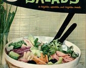Good Housekeeping Cookbook BOOK OF SALADS Vintage 1950s Recipe Booklet