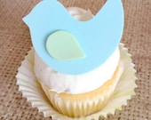 Edible Bird Cupcake Topper