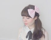 Blush Pink Pastel Hair Bow