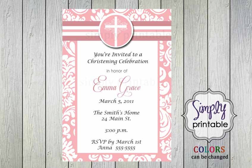 Damask Christening Invite Il_570xn