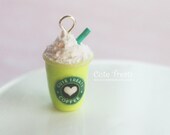 Starbucks Green Tea Frappuccino Inspired Necklace