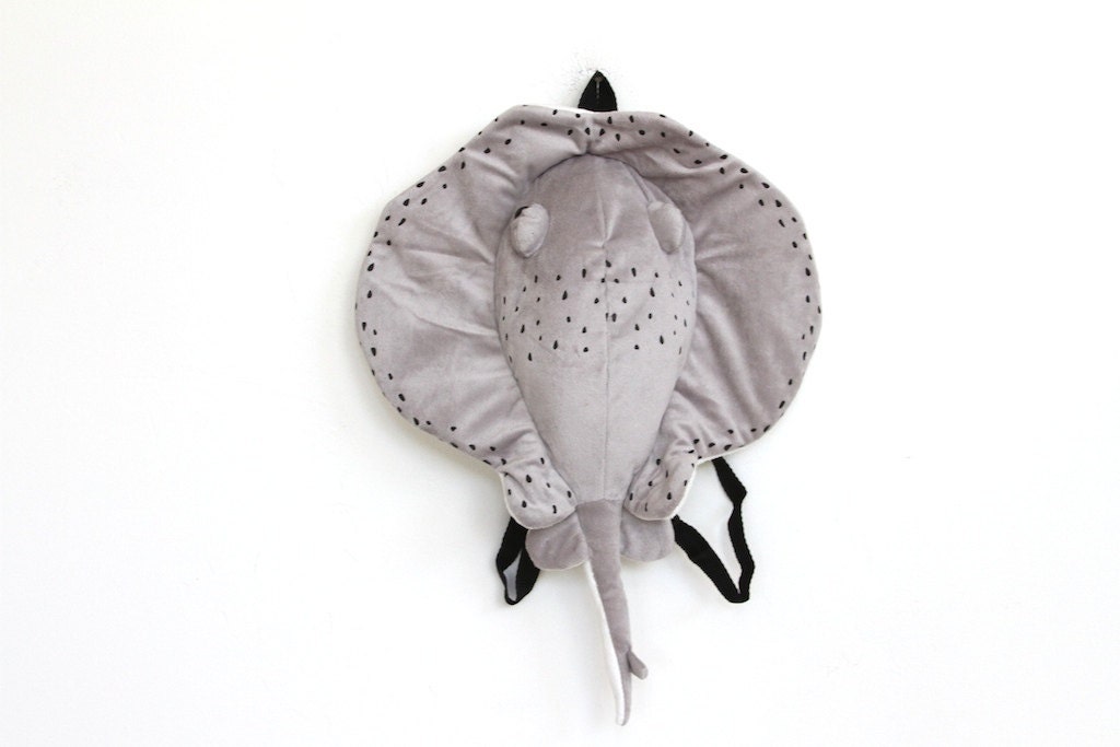 STINGRAY backpack , plush, club kid