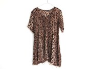 LEOPARD PRINT BABYDOLL  miniD R E S S