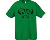 Father's Day Shirt - The Proud Dad Mustache T-Shirt  (Black Ink, Size XXL) Pregnancy Announcement