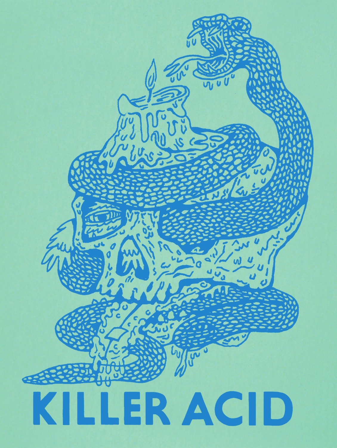 Killer Acid Snake T shirt