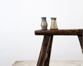 Vintage Small Ceramic Vessels / Salt & Pepper Pitchers