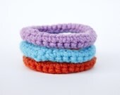 Nikkila Crochet Bangle Set