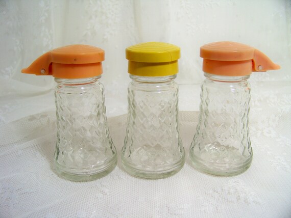 Vintage Daniell's Salt and Pepper Shaker Jars by SmakBoutique