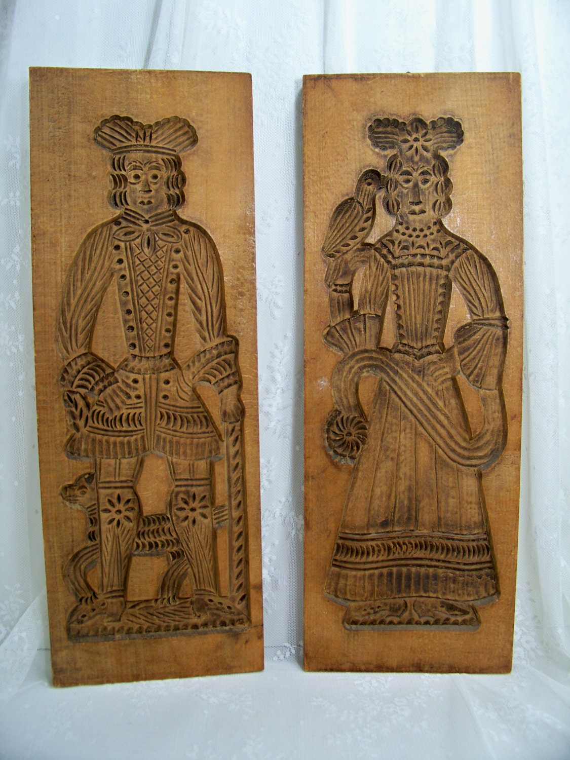 Vintage Speculaas Boards Dutch Molds Holland Hand by ...
