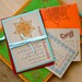 Henna Love - Modern Indian Wedding Invitations, Orange, Aqua & Red - Purchase to Start the Ordering Process  (As Seen on Style Me Pretty)