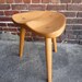 Stool made from sustainably sourced cherry.