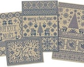 Christmas Pack - Four Original Christmas Patterns - Instant Download PDF Pattern