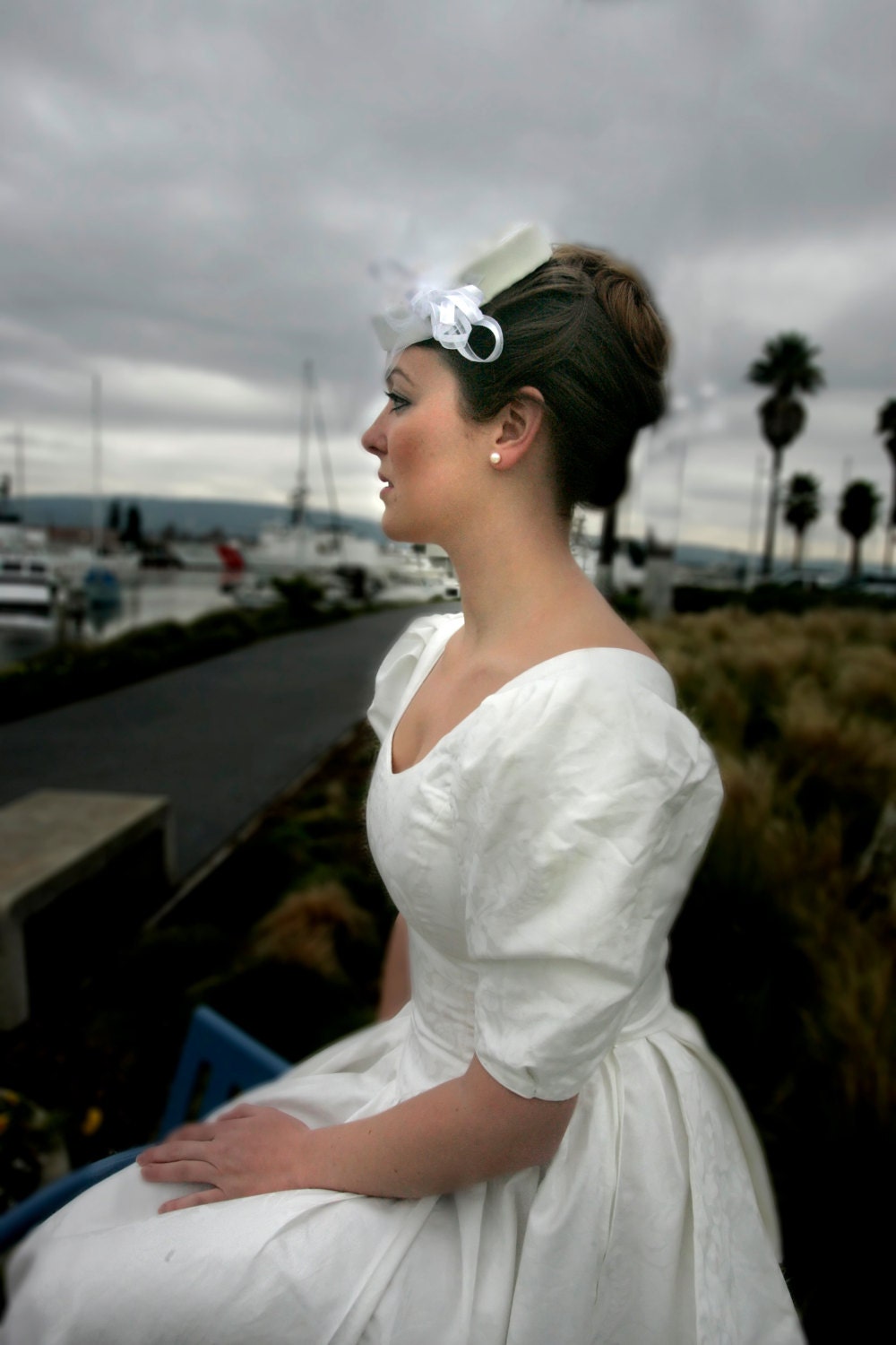 Wedding dress, vintage Laura Ashley, xs, s, 80's