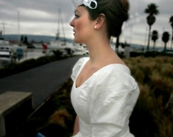 Wedding dress, vintage Laura Ashley, xs, s, 80's