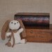 Bunny Rabbit Amigurumi made of Alpaca Fiber Easter Softie