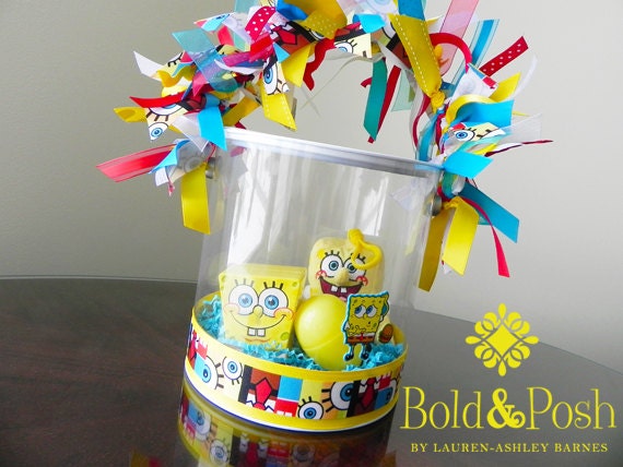 Sponge Bob Easter Bucket