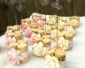 Vineyard Wedding Table Number Holders, Rustic Wedding Decor, Available in Dozens of Custom Colors, Rustic Vineyard Wedding Decor