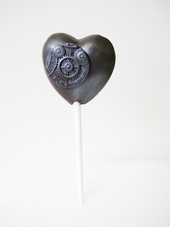 5 Chocolate Lollipops: Amour's Timepiece Il_570xn