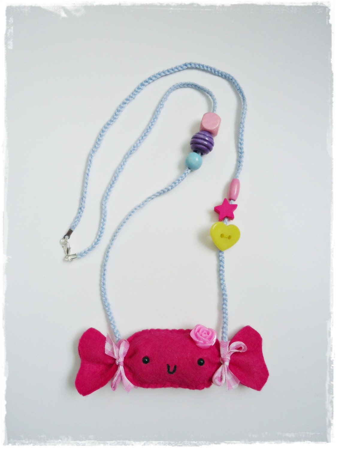 Cute candy necklace