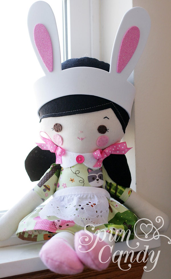 The Spun Candy Easter Dolls - Custom Made To Your Liking
