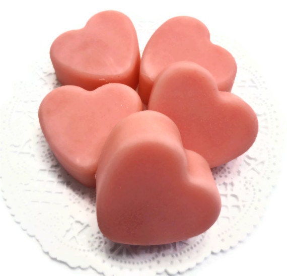 Raspberry Truffle Lotion Heart - Solid Lotion Bar