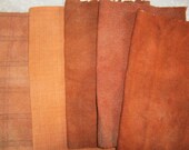 Hand Dyed Wool Fabric for Rug Hooking and Appliqué 5 Eighths Bundle PUMPKIN