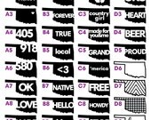 OKLAHOMA Button - pick your design & background color Il_170x135