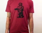 Robot T-Shirt - Screen Printed Sci-Fi Robot Tshirt