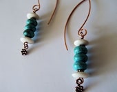 Howlite Tribe Earrings