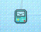 Adventure Time BMO Sprite Necklace