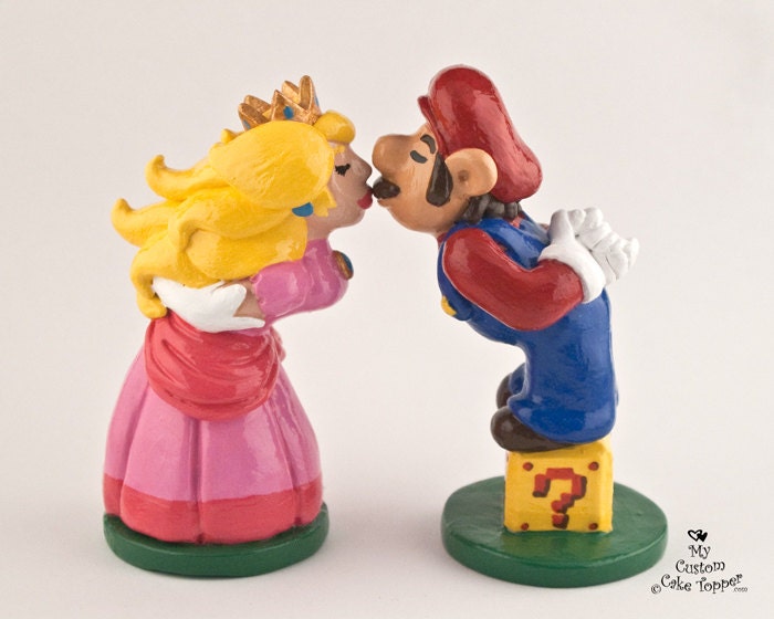 Custom Wedding Cake Topper Bride and Groom, Prince and Princess