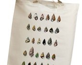 Seashell 07 Eco Friendly Canvas Tote Bag (isl095)