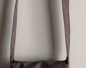 Fuchsia-Pink Heart Messenger Bag