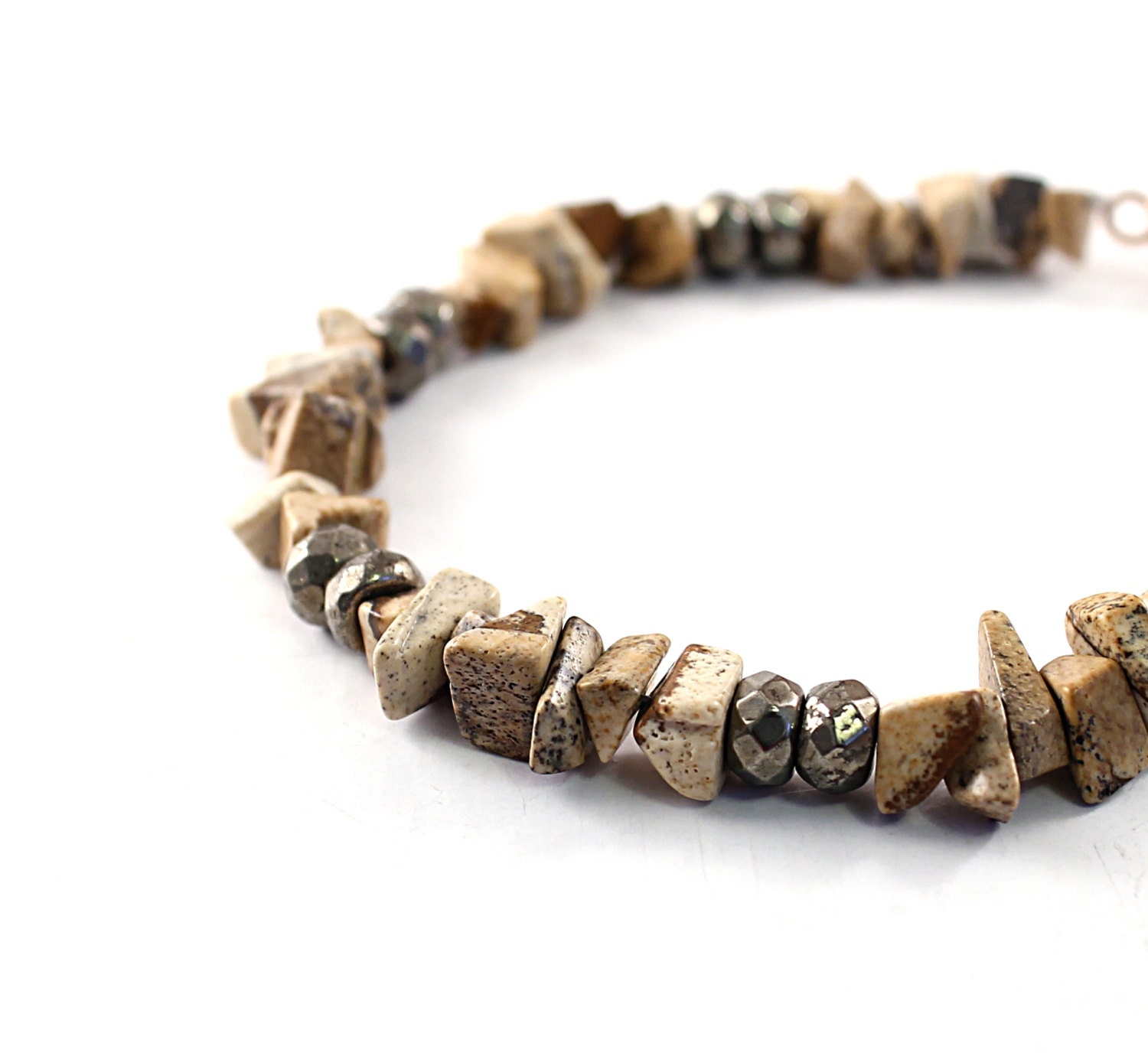 Men's bracelet: natural gemstone jewelry for men African inspired