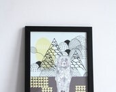 8x11 Print - Illustration "Wonderbear"