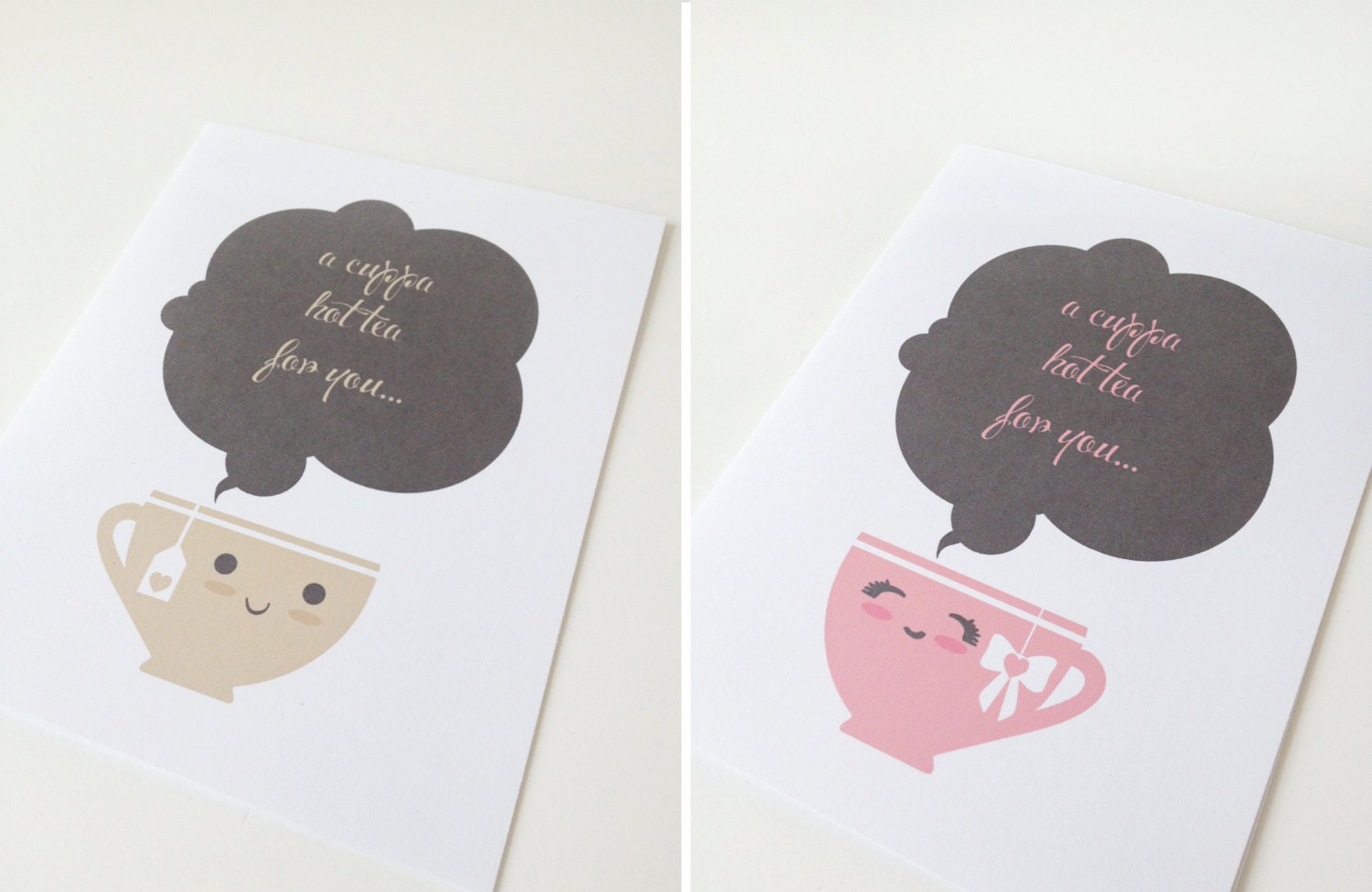 A cuppa hot tea for my hottie Card