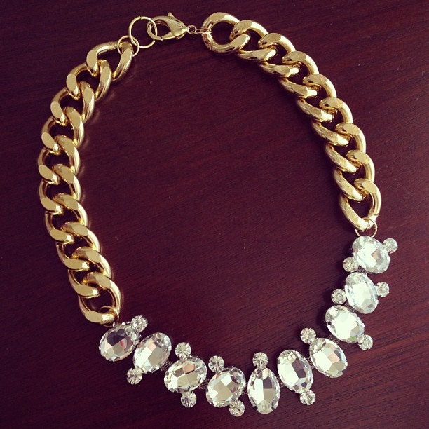 Alaïa Statement Necklace // Gold or Silver