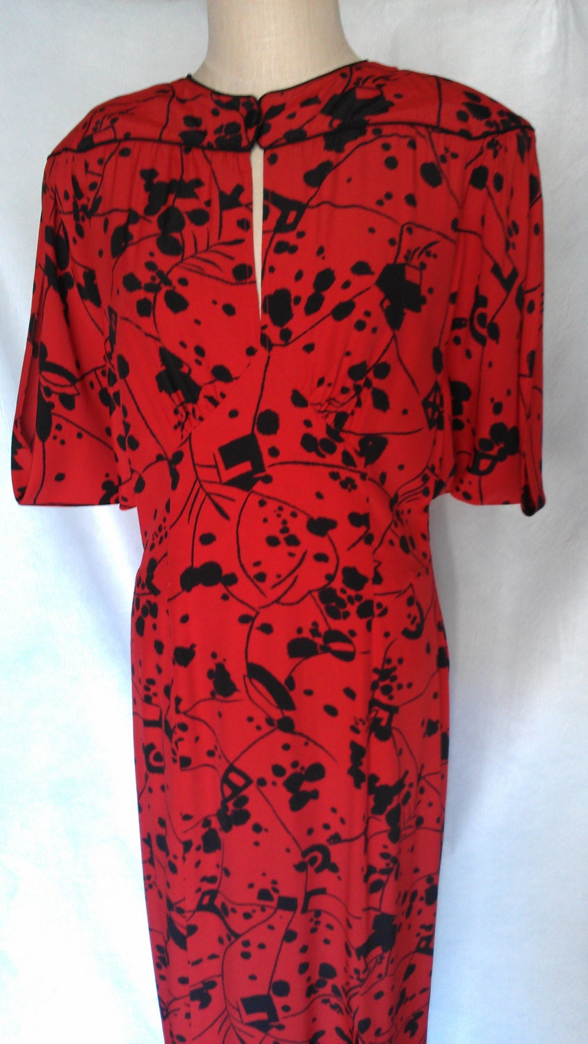 Red and Black Vintage