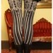 Burlesque Leggings - Garter Legging - BLACK - Suspender leggings - printed Tights - LARGE