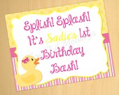 DIY Printable Rubber Duck Welcome Sign Il_170x135