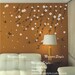 Branch flowers with Butterflies -Vinyl Wall Decal,white flower, wall decal tree nursery wall decal baby wall decal children wall decal