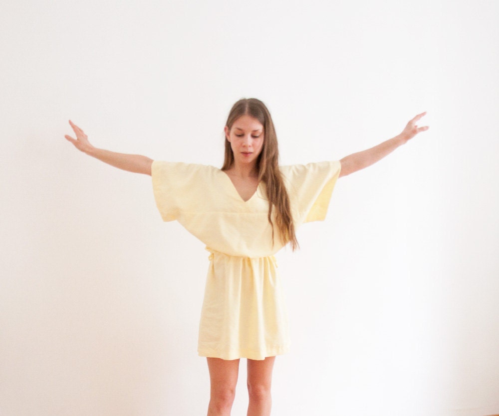 Summer tunic dress - Boho style women's clothing - made to order