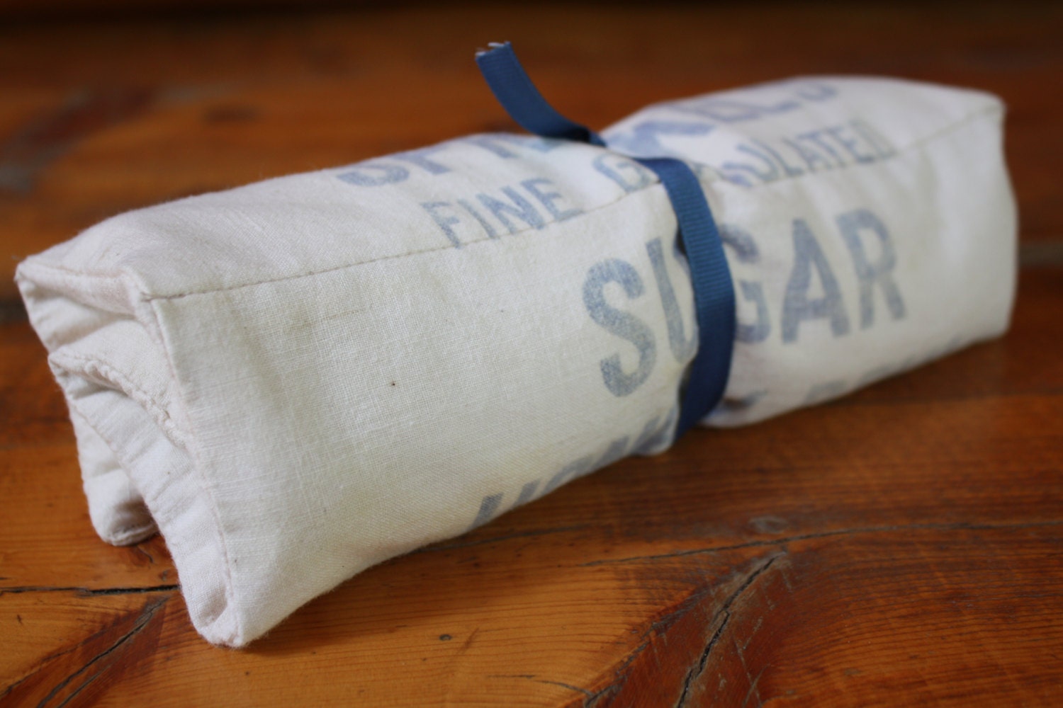 Heating Pad, Microwaveable, Vintage Sugar Sacks, Tea Tree Oil