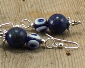 Monaco Blue Lapis Lazuli Earrings