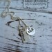Marathon Runner Stamped Necklace