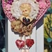 Neo-Victorian Resin Cherub Cupid Cameo Pendant Brooch, Lace, Ribbon, Pearls, Gold, Pink Beads, Fire Opal Heart, Resin Roses.  Only 49.00